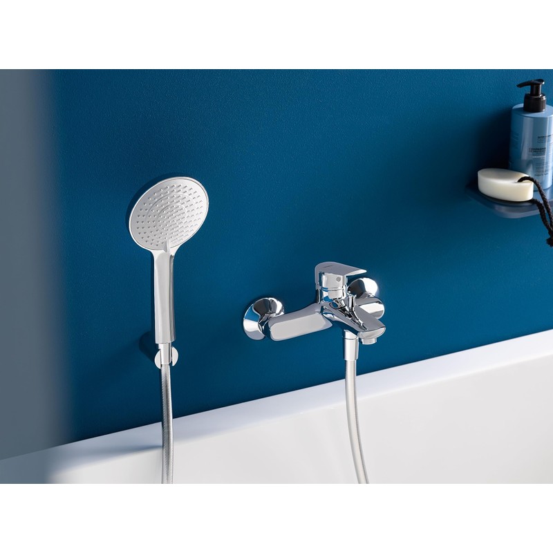 Duravit Universal Shower Head with 3 Jet Types (Rain, Intense