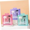 WOONEKY 2pc Jade Roller Double-Sided Facial Brush Set for Deep