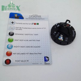 WizKids Heroclix Justice League: Trinity War set Catwoman #002 Common figure w/card!
