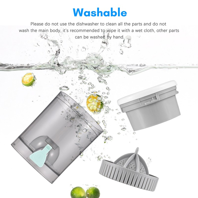 Electric Orange Juice Squeezer Hands Free Portable Citrus Juicer for