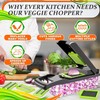 14-in-1 Vegetable Chopper with Container – Veggie Chopper with Container