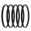 ECSiNG Pack of 5 Carburettor Float Chamber Rubber Seals 631028