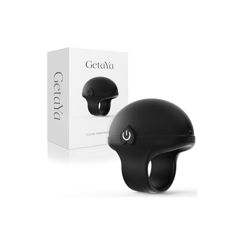 GetaYa Mini Finger Massage Ball, Waterproof Rechargeable Multifunctional Body Massage