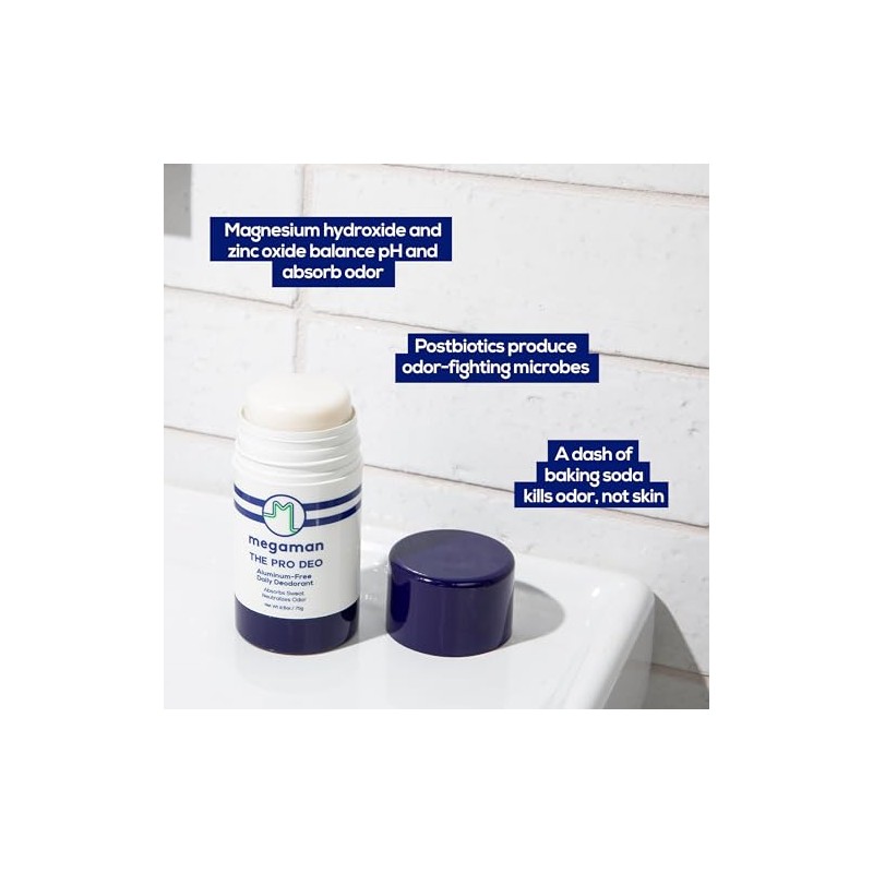 Megababe Megaman Pro Deo | Desodorante Sin Aluminio | Aroma