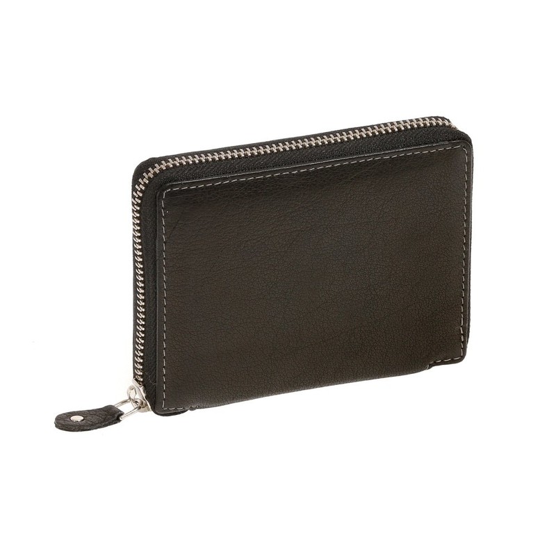 RFID Blocking Mens and Ladies Wallet with side zip pocket