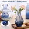 PURVONNIE Small Vases for Flowers Set of 10, Small Vases