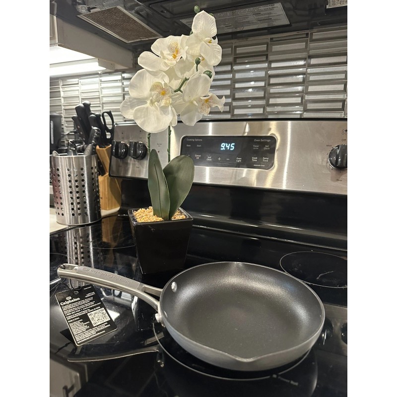 Calphalon Easy System Nonstick Omelette Pan 8" Black -2 Spouts