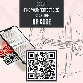 DOSHI Center Bar Formal Vegan Belt - Ultra Premium Quality Men's Vegan Belt - Upgraded Microfiber Vegan Leather - Black Belts for Casual and Formal Wear - Premium Dress Belt - Gifts for Men