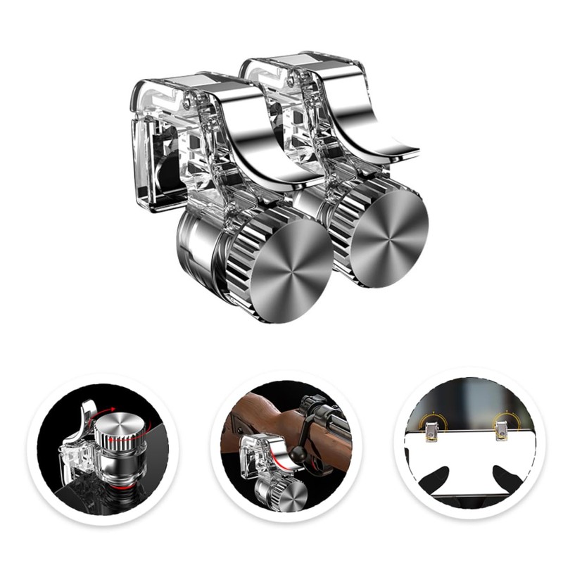 Mipcase 3 Pairs Durable Game Triggers and Joysticks for Rs