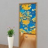 Leowefowa Long Noren Japanese Doorway Curtain Fall Leaves Sky Ukiyoe