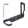 L Bracket Quick Release Plate Aluminum Skeleton Design 1/4 Inch