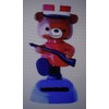 Solar Powered - Dancing Soldier Bear With Gun