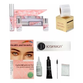 Iconsign Planchado De Cejas + Papel Osmótico + Pigmento    Tinta
