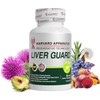 Milk Thistle Liver Support Supplement, 14-in-1 Herbal Formula, 60 Tablets