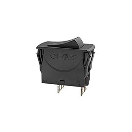 Circuit Breaker Thermal 5A 240V AC 50V DC Rocker Panel Mount 3120-N311-P7T1-W01D-5A