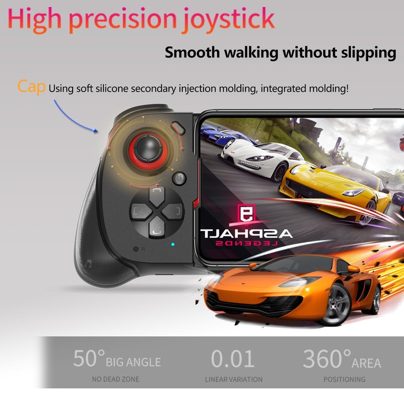 Wireless Cloud Gaming Controller for iOS, Android, Windows PC, including