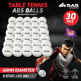 Sport Artwork Table Tennis Ball (Pack of 15), 40 mm Diameter