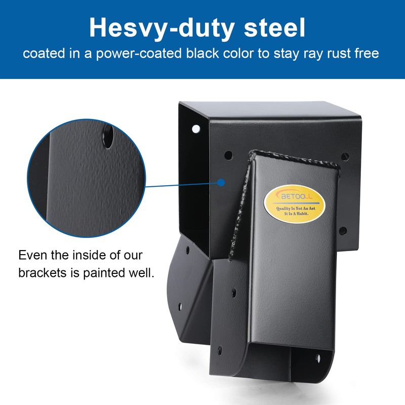 BETOOL Swing Set Brackets - 2pcs A Frame Swing Bracket