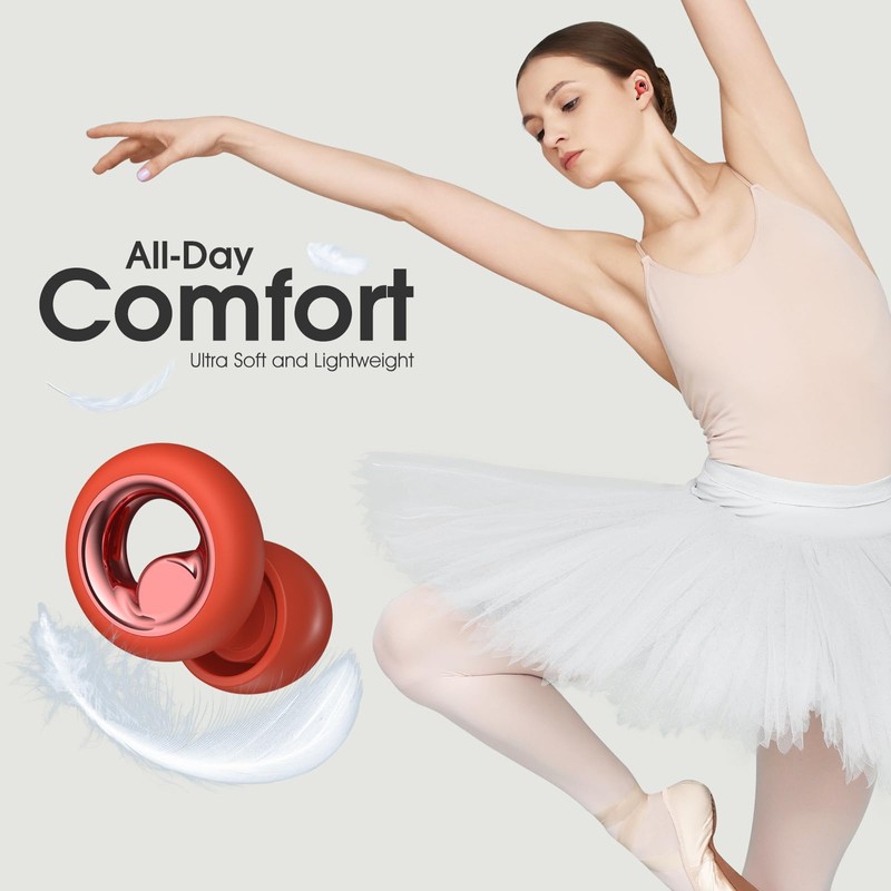 Vosaf Ear Plugs for Sleeping Noise Cancelling, Soft Ear Plugs