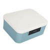 9L Capacity Lockable Storage Trunk for Files Document Organizer Double
