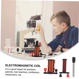 BUGUUYO 1pc Electromagnetic Coil Teaching Tool Portable Experimental Coil for Physics Demonstration for Middle School Education Lightweight and Easy to Carry for Induction Experiments