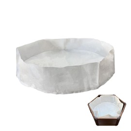 Aluco Wood SoilSafe Non-Woven Protective Fabric for Hexagon Raised Garden Bed, Multi-Purpose Fabric, Breathable, Planter for Garden Vegetables & Flowers (D:37.4inch*H:7.87inch)