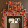 Brillarlights Thanksgiving Decorations for Home Lighted Garland with Lights, 11FT