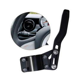 Iwamatu Turn Signal Lever Position Up Kit, Turn Signal Extension Stay, Angle Adjustable, 0.7 - 1.1 inches (18 - 28 mm), Adjustment Item, Position, Steering Black