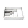 Lacor 68460 Kuchen/Ausstechformen, vierecking 6 x 6 cm