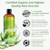 Seven Minerals Organic Aloe Vera Gel from freshly cut 100%