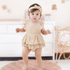 Dalukit Newborn Baby Girl One-piece Romper Dress Infant Girl Summer