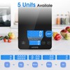 KOIOS Food Scale, 33lb/15kg Digital Kitchen Scale Weight in Grams