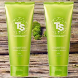 TS Hair Styling Nutrient Premium Hair Treatment 2 x 200ml / TS 헤어스타일링 영양제 프리미엄 헤어 트리트먼트 2개 200ml