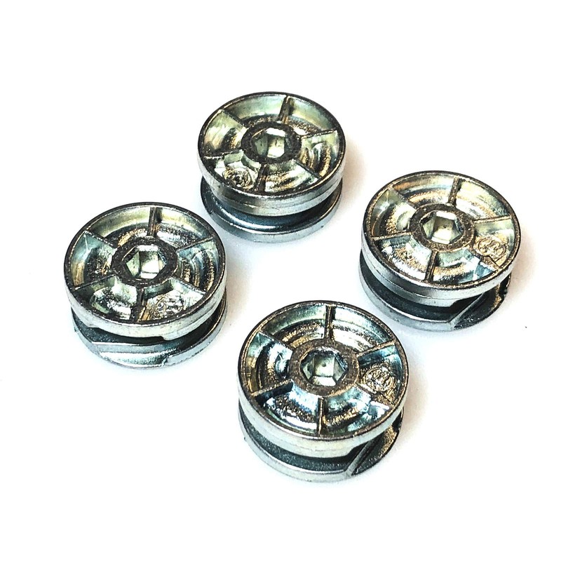 ReplacementScrews Cam Wheel Locks Compatible with IKEA Part 115349 (TYSSEDAL,