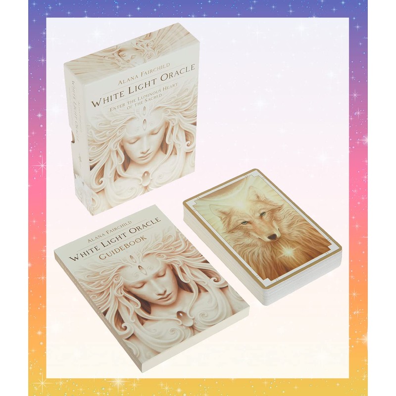 Oracle Cards, 44 Cards, White Light Oracle, Tarot Cards, Japanese