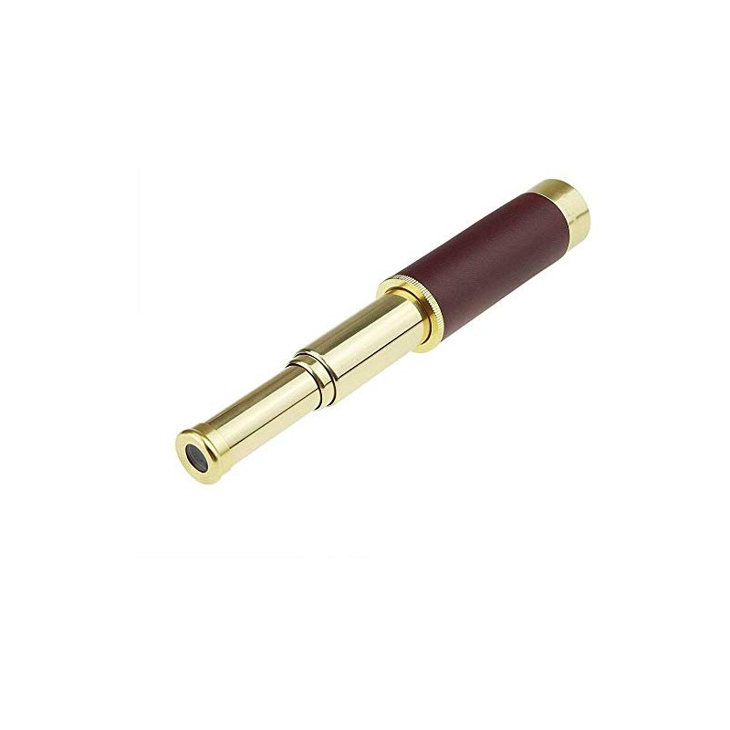 Vintage Pirate Adjustable Push-Pull Handheld Pocket Telescopic Monocular Optics Telescope