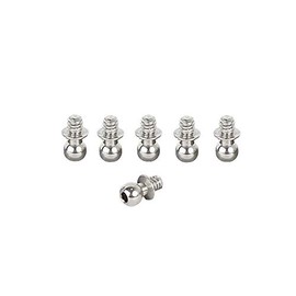 OMPHOBBY M1 Helicopter Parts Ball Joint Screw Set 6pcs φ2.5*L4.9mm Screw Thread: M1.6 OSHM1061 Original Replacement for OMP HOBBY M1 RC Helicopters Accessories Spare Part