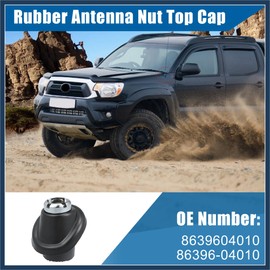INFINAUTO Rubber Antenna Nut Top Cap for Toyota Tacoma 1995-2004 Antenna Mount Base Adapter Replace No.86396-04010 Stylish Design