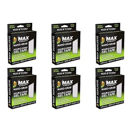 Duck Tape Max Strength Nano Grab Gel Double Sided Tape (Pack of 6)