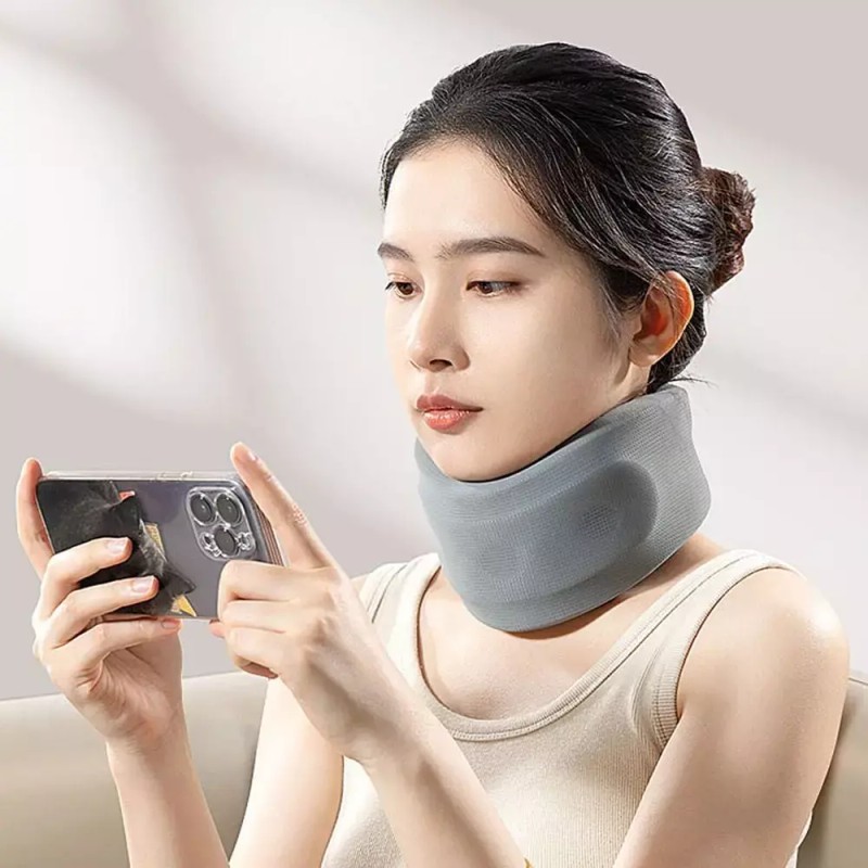 소프트목디스크 거북목교정 목견인기 목보호대 목깁스 [목보호대-M] Soft Cervical Disc Turtle