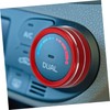 PACKOVE 4pcs Car Air Conditioner Knob Rings Covers Stylish Interior