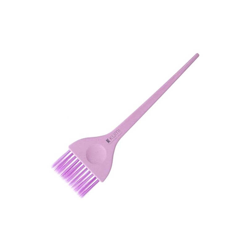 Kumi Wheat Eco-Friendly Large, Pink Hair Colour Tint Brush