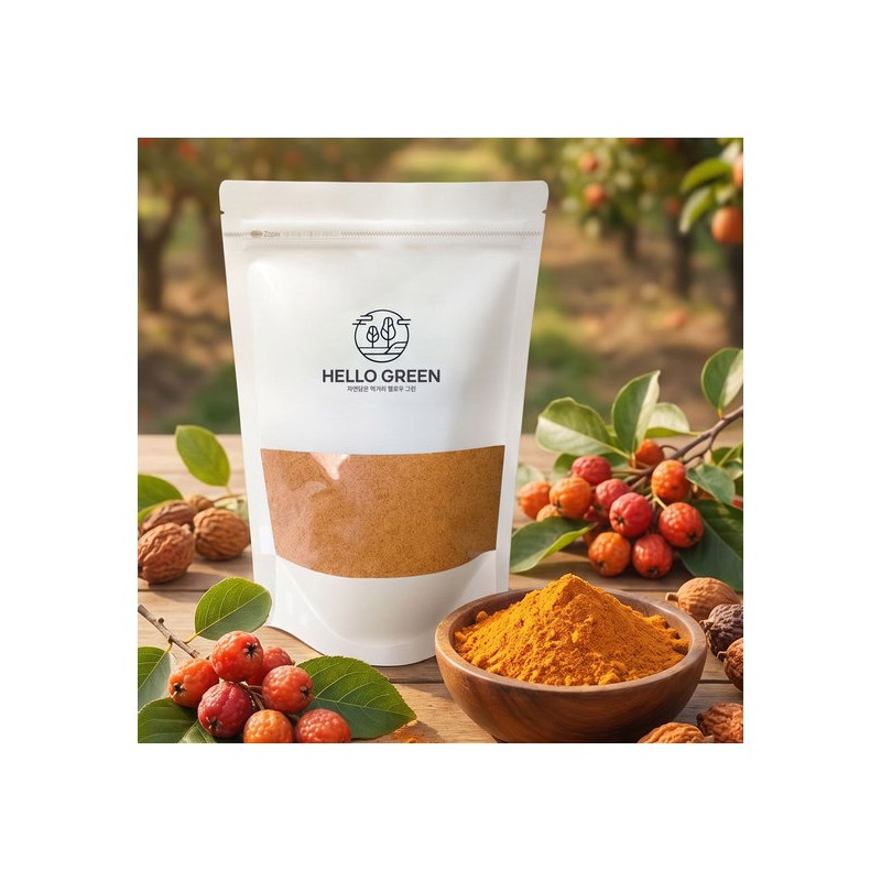 Hello Green Domestic Cudrania Fruit Powder 250g (Pack) / 헬로우그린