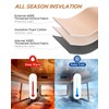 RSACET Magnetic Insulated Roof Vent Sun Cover for MaxxAir Fan,