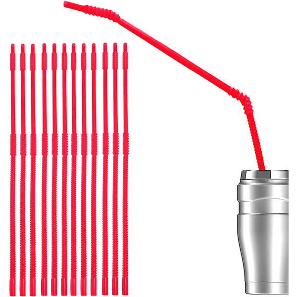 Extra Long Reusable Drinking Straws, 28 Inches(71 cm) Long, 12