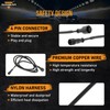 Auxbeam Extension Wiring Harness for 8 Gang Switch Panel BA80,