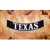 Texas Biker Rocker Patch 12"X3" for Jacket Vest Leathers
