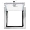Tough Grade Aluminum Diamond Plate Compartment Door with Lock |