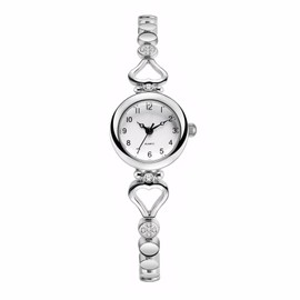findtime Ladies Watches Silver Watches Women Dainty Watch Bracelet for Everyday Use