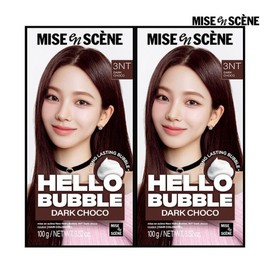 Mise-en-scène New Hello Bubble 3NT Dark Choco 100G / 미쟝센 뉴 헬로버블 3NT다크초코 100G